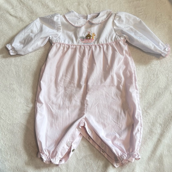 Petit Ami Other - Petit Ami Soft Pink Baby Outfit